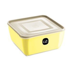 Pote Multiuso Quad. UZ 2,5L Amarelo Ref.UZ287-AM