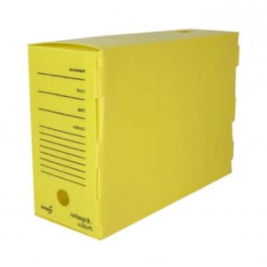 Arquivo Morto Pratico Alaplast Amarelo Ref707A