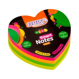 Bloco Nota Love Neon Sort 70x70 BRW R-BA7031