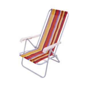 Cadeira de Praia Recli. 4 Posições Sort Mor R-2004