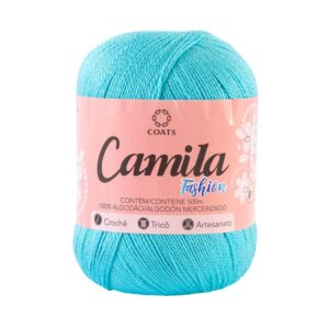 Linha Crochê Brilha Camila GR 500M Tiffany R-033