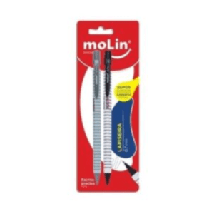 Lapiseira Buster 0.7mm Sort BT/2 Molin R-14022