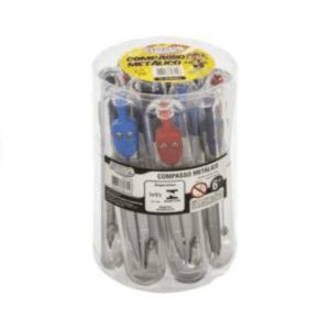 Compasso Escolar Metal Sort C/12 BRW R-CP1002