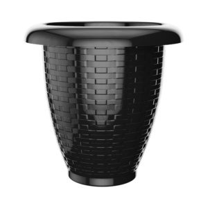 Vaso Redondo 26L Rattan N°40 Sort Pratic R-867