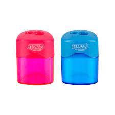 Apontador Triang Duplo c/ Dep Neon C/12 R-AP2008 - Imagem 3
