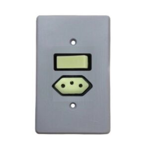 Interruptor 1Tecla+1Tom 2P+T 10A 250V Perlex 81/11