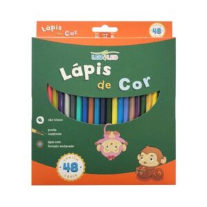 Lapis de Cor Meio Res. Red C/12 Leo&Leo R-4693