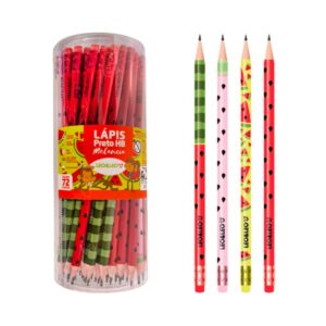 Lapis Melancia Red C/Bor C/72un Leo&Leo R-72168