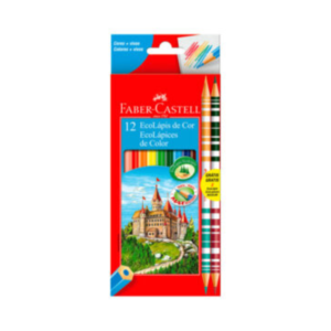 Lápis de Cor EcoLápis 10+2 Faber Castell R20112/2B