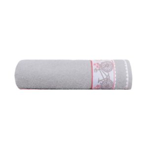 Toalha Banho Prata 68x135 C/6 Jolie R-72100