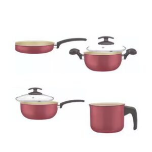 Conj Panela Fortaleza Cereja Tamp Vidro C/4 1304CE