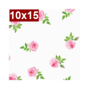 Saco de Presente Tr c/50 10x15 Mini Rosas R-955