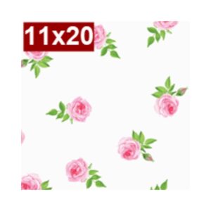 Saco de Presente Tr c/50 11x20 Mini Rosas R-955