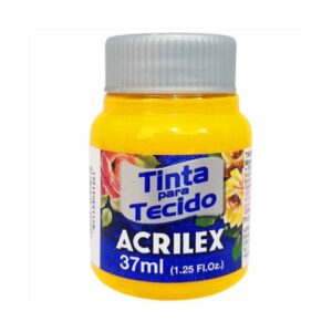Tinta Acrilex P/ Tecido 37ml Amarelo Ouro R-505