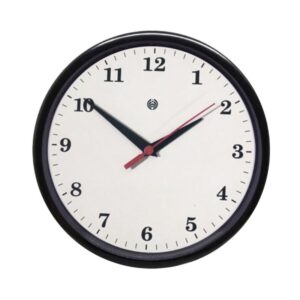 Relógio de Parede Red Numeral Br Plasfort R-014C