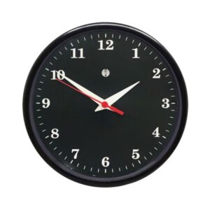 Relógio de Parede Red Numeral PT Plasfort R-016C