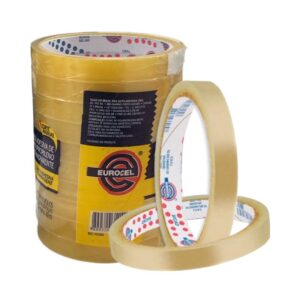 Fita Durex Mel EuroCel C/10 Rolos 12x40m