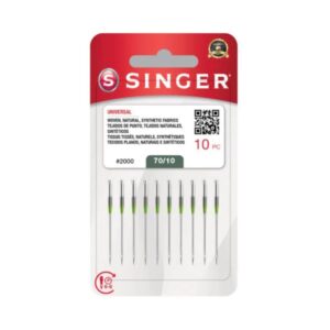 Agulha de Maquina Singer Nº10 Env c/10 E202S09