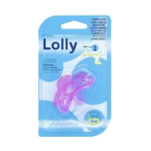 Chupeta Star Bico Silicone Fem Lolly R-5514-01-F