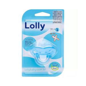 Chupeta Star Bico Silicone Masc Lolly R-5514-01-M