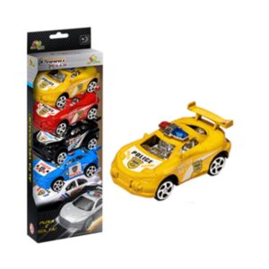 Brinq Zein Carro Mini Policia C/5 R-3655