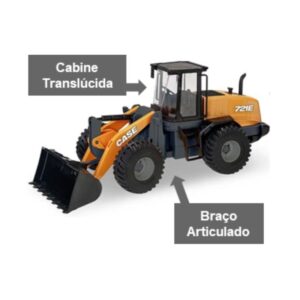 Brinq Usual Pá Carregadeira Case ConstR-401