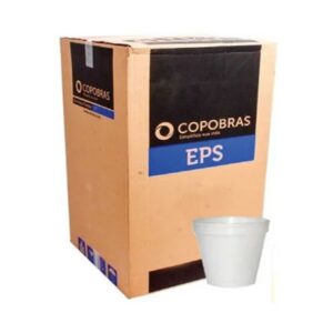 Pote Plástico Transparente Copobras 100ML 20X100