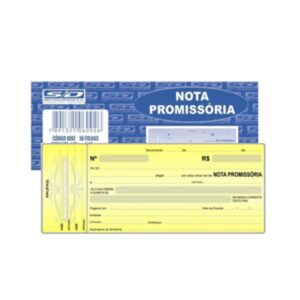 Nota Promissoria 50 FLS 208x86 P/20 Ref.640207
