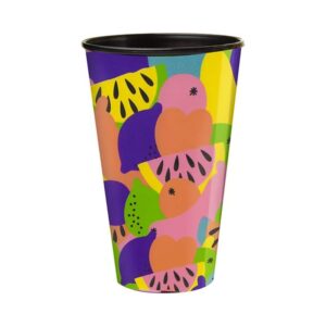 Copo S/Tampa Frutas Coloridas 600ml Lumar R-891