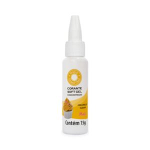 Corante Soft Gel Amarelo 15g Mago R-221125076522