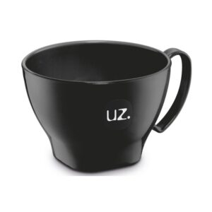 Cumbuca C/Alça UZ 500ml Preto Ref. UZ243-PR