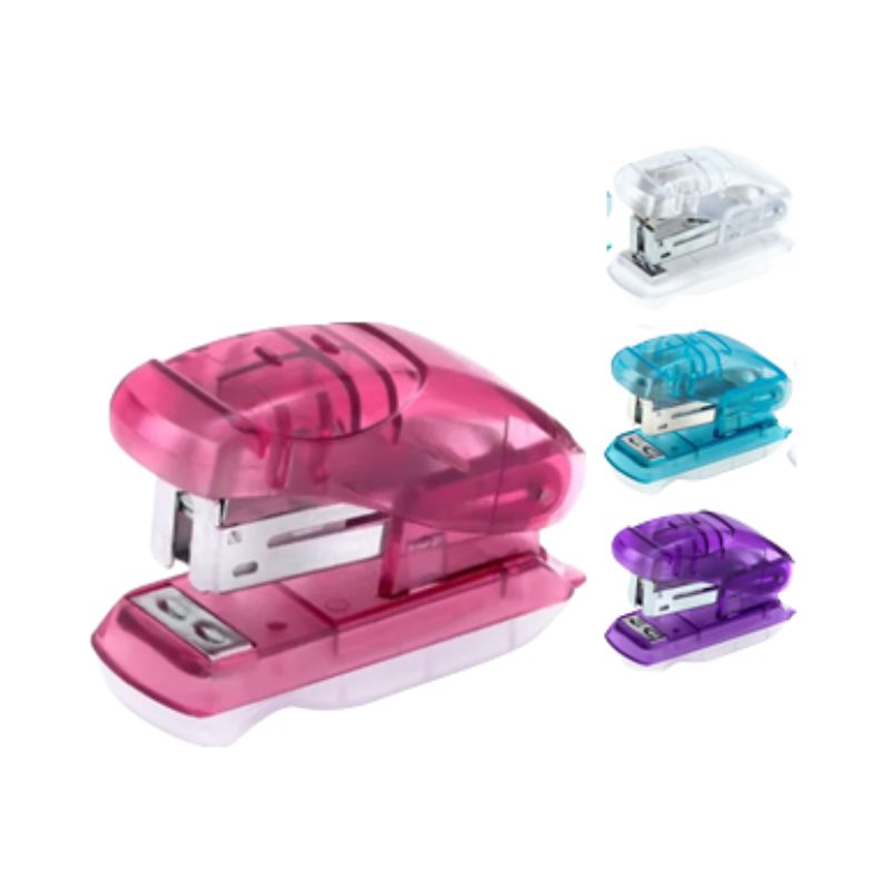 Grampeador Mini Plást 6cm Base Sort BRW R-GP0101