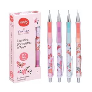Lapiseira Borboletas 0.7mm c/12 Molin R-30935