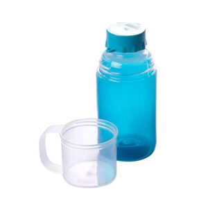 Garrafa C/Caneca Neon Plasutil Sort 300ml R-012930