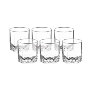 Jogo Copos Starlit Whisky c/6 310ml Yangzi R-20313