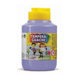 Tinta Guache 250ml Lilas c/6 Acrilex R-528