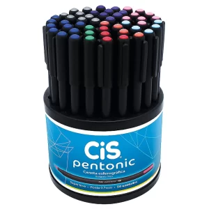 Caneta Esf. Cis Pentonic 5 Cores 0.7mm C/50