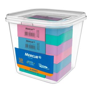 Borracha Flash Pastel C/30 Mercur R-601093