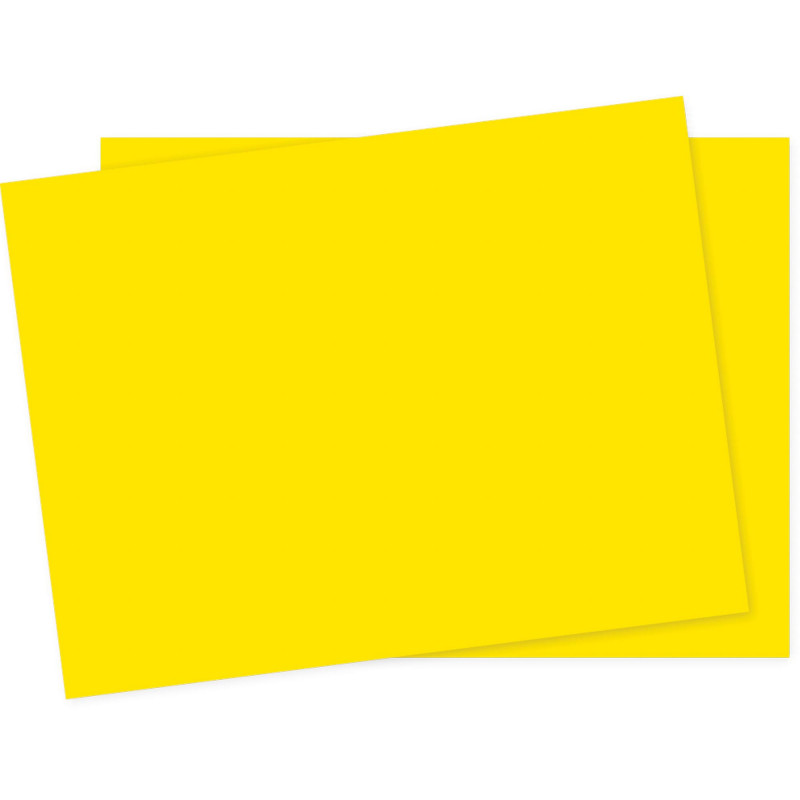 Emborrachado Comum Amarelo 40x48 C/10 BRW R-PE5006