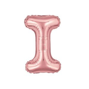 Balão Metalizado 16x40cm Rose "I" R-8198