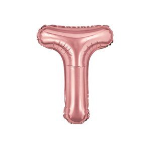 Balão Metalizado 16x40cm Rose "T" R-8209