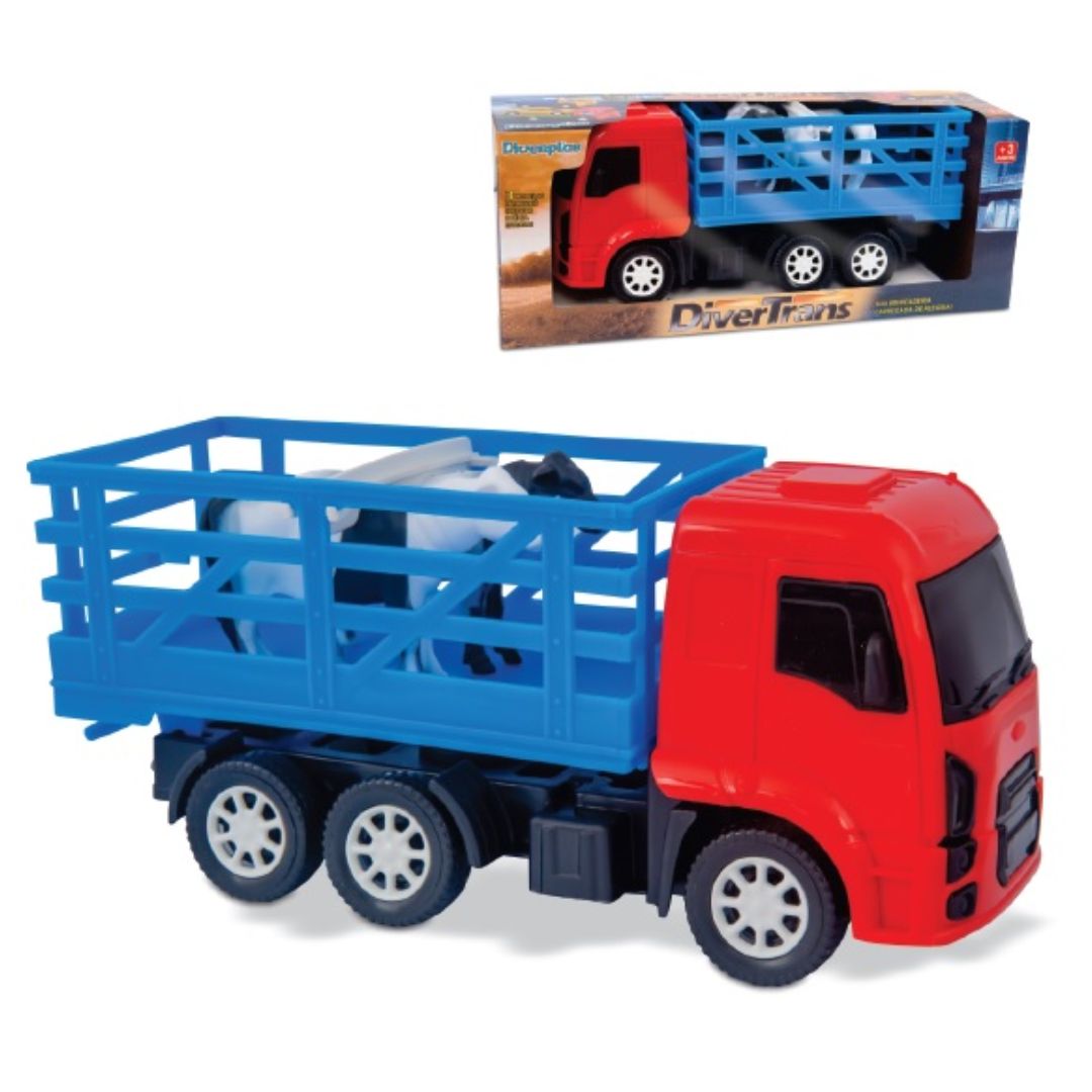 Brinq Diverplas Caminhão Carroc 33,50cm (CxM/) 932