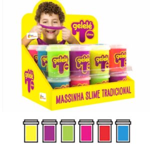 Brinq Slime Tradici Sort 152g Gelelé DP24 Doce 910