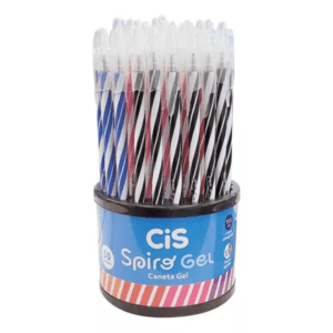 Caneta Esf. Spiro Gel 0,7mm C/50 Sort R-5.7736