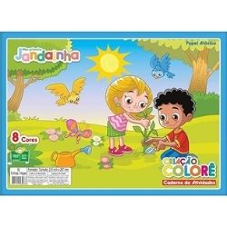Cad Broch A4 Colore 48F C/1 Meu Primeiro Jandainha