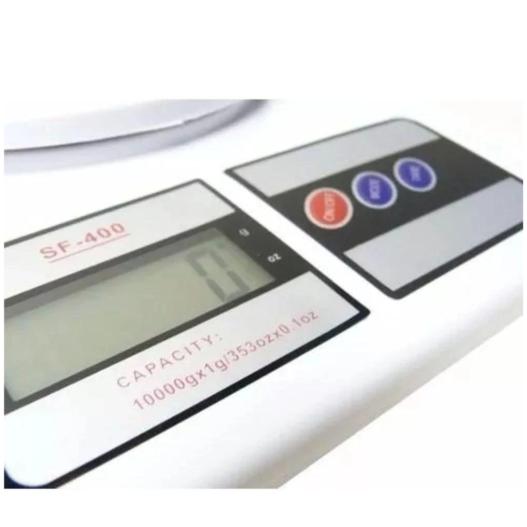 Balança Eletrônica Plástico Aço 10kg C3B R-CB2890 - Imagem 2