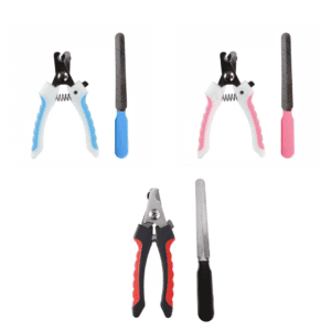 Kit Alicate/Lixa Animais Fluffie C3B R-CB2294