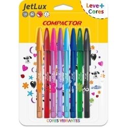 Caneta Esf. Jet Lux 1.0 C/8 Sort Compactor R-7994