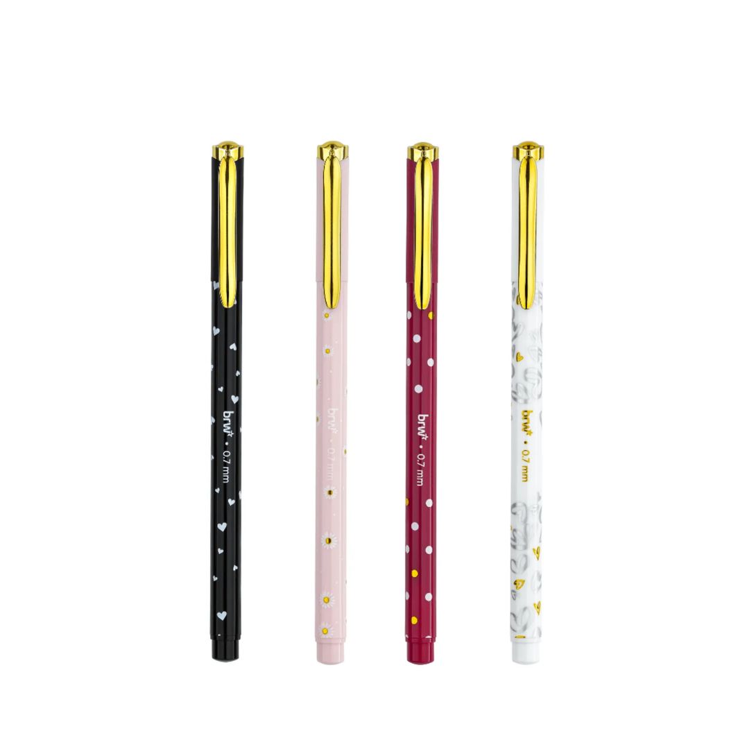 Caneta Esf. 0.7 Unic Stamp C/30 BRW R-CA0058 - Imagem 3