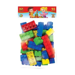 Brinq GGB Kit Blocos de Montar C/48 R-254